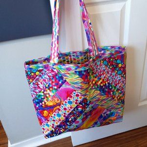 Custom Quilted Cotton Tote Bags/Beach Bags